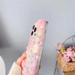 Diamond Inlaid Rose PC Phone Case, For iPhone 14, For iPhone 14 Pro, For iPhone 14 Pro Max, For iPhone 13 Pro Max, For iPhone 13 Pro - Image 5