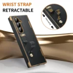 Retractable Wrist Strap Invisible Stand Phone Case, For Samsung Galaxy Z Fold7, For Samsung Galaxy Z Fold6, For Samsung Galaxy Z Fold5, For Samsung Galaxy Z Fold4, For Samsung Galaxy Z Fold3 - Image 2