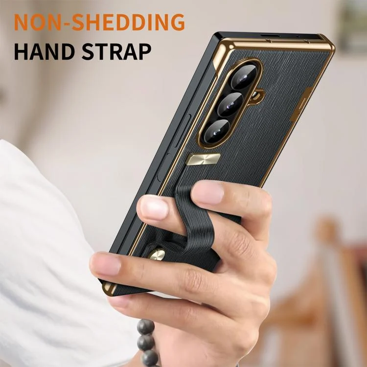 SYA002653105A_2.webp Retractable Wrist Strap Invisible Stand Phone Case, For Samsung Galaxy Z Fold7, For Samsung Galaxy Z Fold6, For Samsung Galaxy Z Fold5, For Samsung Galaxy Z Fold4, For Samsung Galaxy Z Fold3 - Image 3