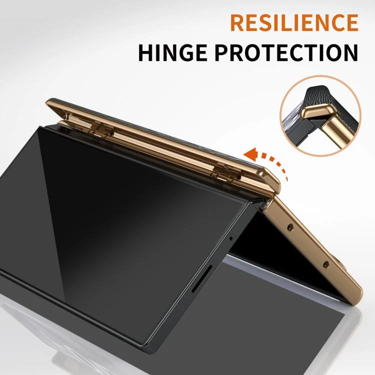 SYA002653105A_4.webp Retractable Wrist Strap Invisible Stand Phone Case, For Samsung Galaxy Z Fold7, For Samsung Galaxy Z Fold6, For Samsung Galaxy Z Fold5, For Samsung Galaxy Z Fold4, For Samsung Galaxy Z Fold3 - Image 5