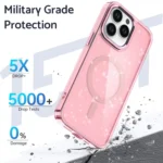 Glitter MagSafe Shockproof Phone Case, For iPhone 16 Pro Max, For iPhone 16 Pro, For iPhone 16 Plus, For iPhone 16, For iPhone 15 Pro Max, For iPhone 15 Pro - Image 2
