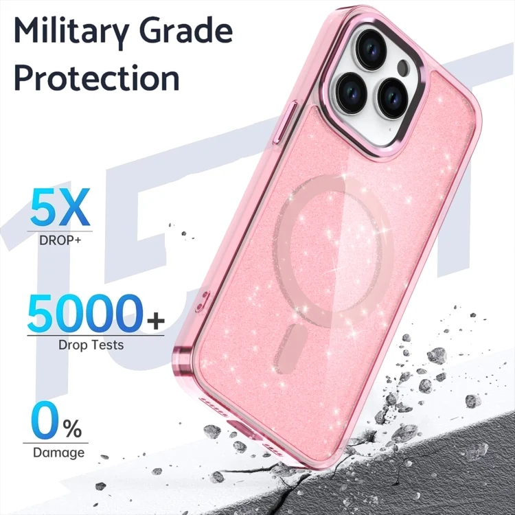 SYA0026542_B1.webp Glitter MagSafe Shockproof Phone Case, For iPhone 16 Pro Max, For iPhone 16 Pro, For iPhone 16 Plus, For iPhone 16, For iPhone 15 Pro Max, For iPhone 15 Pro - Image 2
