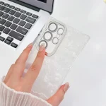 Plating Glitter Texture TPU Phone Case with Lens Film, For Samsung Galaxy A36 5G - Image 3