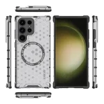 ENKAY Hat-Prince Honeycomb MagSafe Shockproof Phone Case with 0.18mm Film, For Samsung Galaxy S24 Ultra 5G, For Samsung Galaxy S24+ 5G, For Samsung Galaxy S24 5G, For Samsung Galaxy S23+ 5G - Image 3