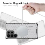 ENKAY Hat-Prince Honeycomb MagSafe Shockproof Phone Case with 0.18mm Film, For Samsung Galaxy S24 Ultra 5G, For Samsung Galaxy S24+ 5G, For Samsung Galaxy S24 5G, For Samsung Galaxy S23+ 5G - Image 6