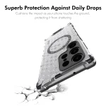 ENKAY Hat-Prince Honeycomb MagSafe Shockproof Phone Case with 0.18mm Film, For Samsung Galaxy S24 Ultra 5G, For Samsung Galaxy S24+ 5G, For Samsung Galaxy S24 5G, For Samsung Galaxy S23+ 5G - Image 7