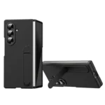 Skin-feel Holder Shockproof Phone Case, For Samsung Galaxy Z Fold7 5G, For Samsung Galaxy Z Fold6 5G, For Samsung Galaxy Z Fold5 5G, For Samsung Galaxy Z Fold4, For Samsung Galaxy Z Fold3 5G