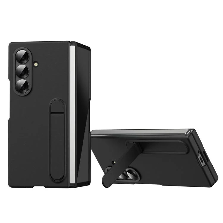 SYA002700405A.webp Skin-feel Holder Shockproof Phone Case, For Samsung Galaxy Z Fold7 5G, For Samsung Galaxy Z Fold6 5G, For Samsung Galaxy Z Fold5 5G, For Samsung Galaxy Z Fold4, For Samsung Galaxy Z Fold3 5G - Image 1
