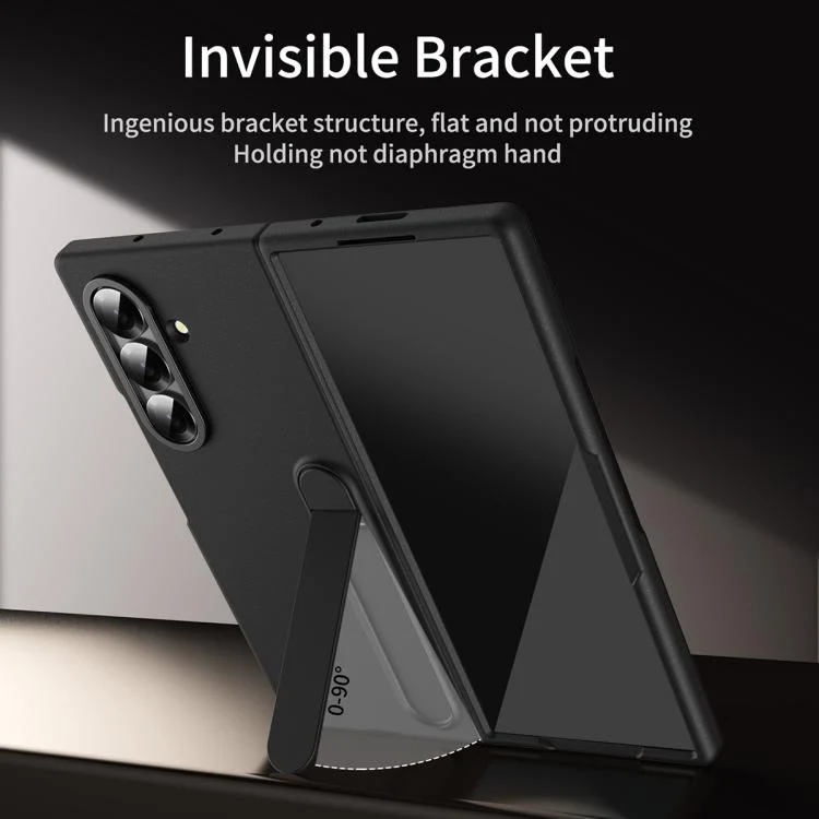 SYA002700405A_3.webp Skin-feel Holder Shockproof Phone Case, For Samsung Galaxy Z Fold7 5G, For Samsung Galaxy Z Fold6 5G, For Samsung Galaxy Z Fold5 5G, For Samsung Galaxy Z Fold4, For Samsung Galaxy Z Fold3 5G - Image 4