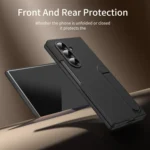 Skin-feel Holder Shockproof Phone Case, For Samsung Galaxy Z Fold7 5G, For Samsung Galaxy Z Fold6 5G, For Samsung Galaxy Z Fold5 5G, For Samsung Galaxy Z Fold4, For Samsung Galaxy Z Fold3 5G - Image 6