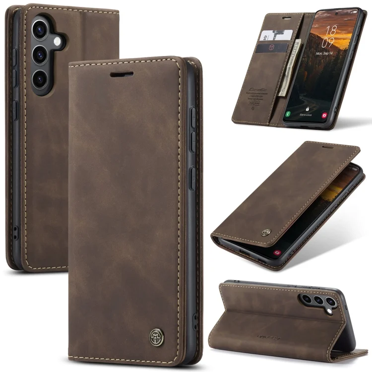 CaseMe 013 Multifunctional Horizontal Flip Leather Phone Case, For Samsung Galaxy S24 FE 5G