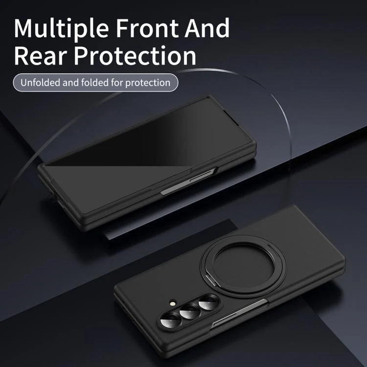 SYA002709805A_4.webp Thunderbolt 360 Rotating Holder Shockproof Phone Case, For Samsung Galaxy Z Fold7, For Samsung Galaxy Z Fold6, For Samsung Galaxy Z Fold5 5G, For Samsung Galaxy Z Fold4, For Samsung Galaxy Z Fold3 - Image 5