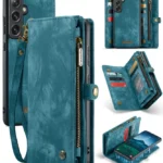 CaseMe 008 Detachable Multifunctional Leather Phone Case, For Samsung Galaxy S24 FE 5G