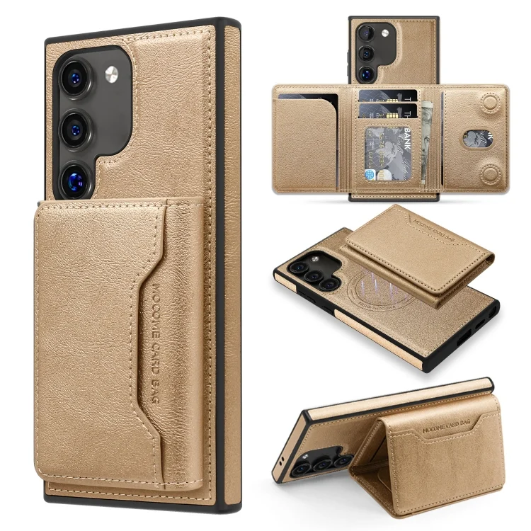 Shield Multi-functional MagSafe Card Bag Phone Case, For Samsung Galaxy S22+ 5G, For Samsung Galaxy S22 5G