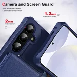 ENKAY Hat-Prince Card Slot Wallet TPU Back Leather Phone Case with Lens Film, For Samsung Galaxy S24 5G - Image 4