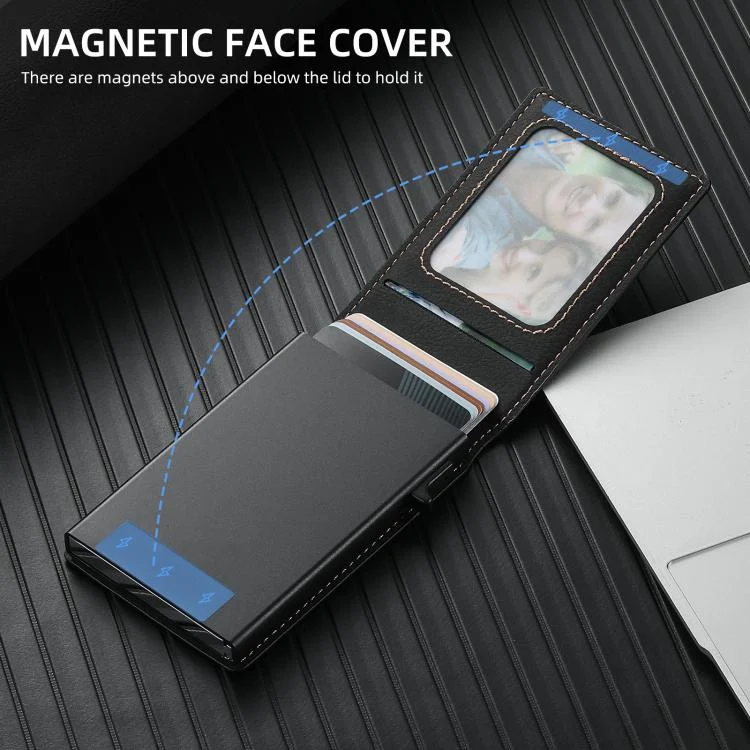 SYA002742319A_2.webp Suteni H19 Litchi Grain 2-in-1 MagSafe Removable Card Box Back Phone Case, For iPhone 16e, For iPhone 16 Pro Max, For iPhone 16 Pro, For iPhone 16 Plus, For iPhone 16, For iPhone 15 Pro Max... - Image 4