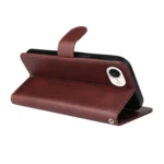 ENKAY Card Wallet Calf Texture Leather Phone Case with Screen Film, iPhone 16e - Image 6