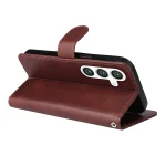 ENKAY Card Wallet Calf Texture Leather Phone Case with Screen Film, For Samsung Galaxy A36, For Samsung Galaxy S25 5G, For Samsung Galaxy S25+ 5G, For Samsung Galaxy S25 Ultra 5G - Image 6