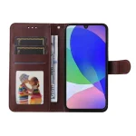 ENKAY Card Wallet Calf Texture Leather Phone Case with Screen Film, For Samsung Galaxy F16 / M16 - Image 4