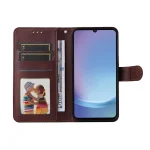 ENKAY Card Wallet Calf Texture Leather Phone Case with Screen Film, For Samsung Galaxy A07, For Samsung Galaxy M56, For Samsung Galaxy S25 Edge 5G, For Samsung Galaxy A56 - Image 4