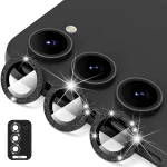 ENKAY Hat-Prince 9H Rear Camera Lens Glitter Aluminium Alloy Tempered Glass Film, For Samsung Galaxy S25 5G, For Samsung Galaxy S25+ 5G, For Samsung Galaxy S25 Ultra 5G