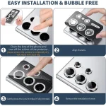 ENKAY Hat-Prince 9H Rear Camera Lens Glitter Aluminium Alloy Tempered Glass Film, For Samsung Galaxy S25 5G, For Samsung Galaxy S25+ 5G, For Samsung Galaxy S25 Ultra 5G - Image 6