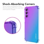 ENKAY Hat-Prince Gradient Airbag TPU Phone Case, For Samsung Galaxy S24 / S25 5G, For Samsung Galaxy S24+ / S25+ 5G, For Samsung Galaxy S25 Ultra 5G, For Samsung Galaxy A06 4G... - Image 3