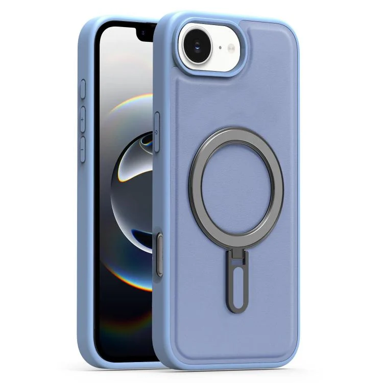 Silver Shield MagSafe Holder Shockproof Phone Case, For iPhone 16e, For iPhone 16 Pro Max