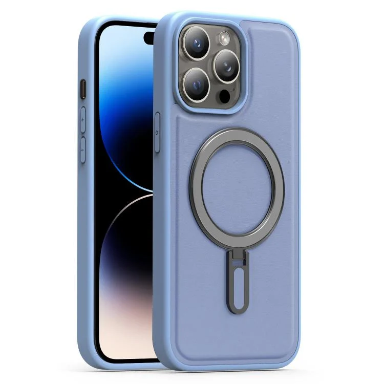 Silver Shield MagSafe Holder Shockproof Phone Case, For iPhone 14 Pro Max, For iPhone 13 Pro Max