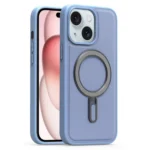 Silver Shield MagSafe Holder Shockproof Phone Case, For iPhone 15, For iPhone 14 Plus