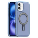 Silver Shield MagSafe Holder Shockproof Phone Case, For iPhone 16, For iPhone 15 Pro Max