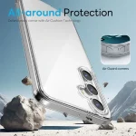 NORTHJO 3 in 1 Clear Phone Case with Screen Protector Lens Film, For Samsung Galaxy S25 5G, For Samsung Galaxy S25+ 5G, For Samsung Galaxy S24+ 5G, For Samsung Galaxy S24 5G - Image 4