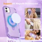 Yingcai Gears MagSafe Holder Shockproof Phone Case, For iPhone 12, For iPhone 12 Pro Max, For iPhone 12 Pro, For iPhone 11 - Image 5