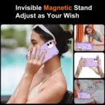 Yingcai Gears MagSafe Holder Shockproof Phone Case, For iPhone 12, For iPhone 12 Pro Max, For iPhone 12 Pro, For iPhone 11 - Image 6