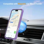 Yingcai Gears MagSafe Holder Shockproof Phone Case, For iPhone 16, For iPhone 15 Pro Max, For iPhone 15 Pro, For iPhone 15 Plus - Image 4