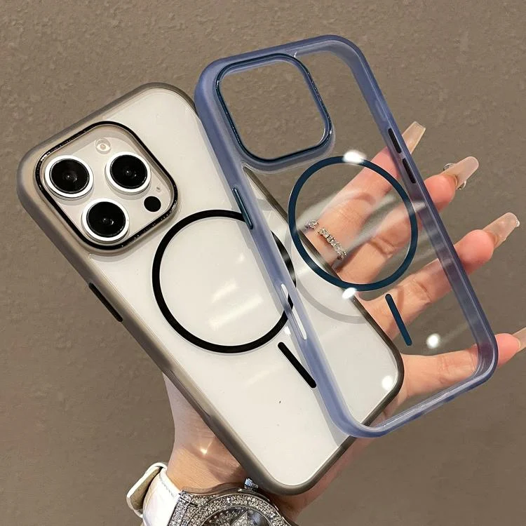 SYA0028496_B1.webp Translucent Armor MagSafe N52 Thin Circle Phone Case, For iPhone 11 Pro Max, For iPhone 11 - Image 2