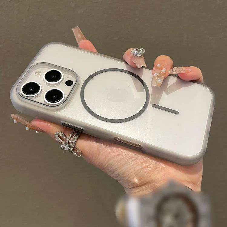 SYA0028496_B2.webp Translucent Armor MagSafe N52 Thin Circle Phone Case, For iPhone 11 Pro Max, For iPhone 11 - Image 3