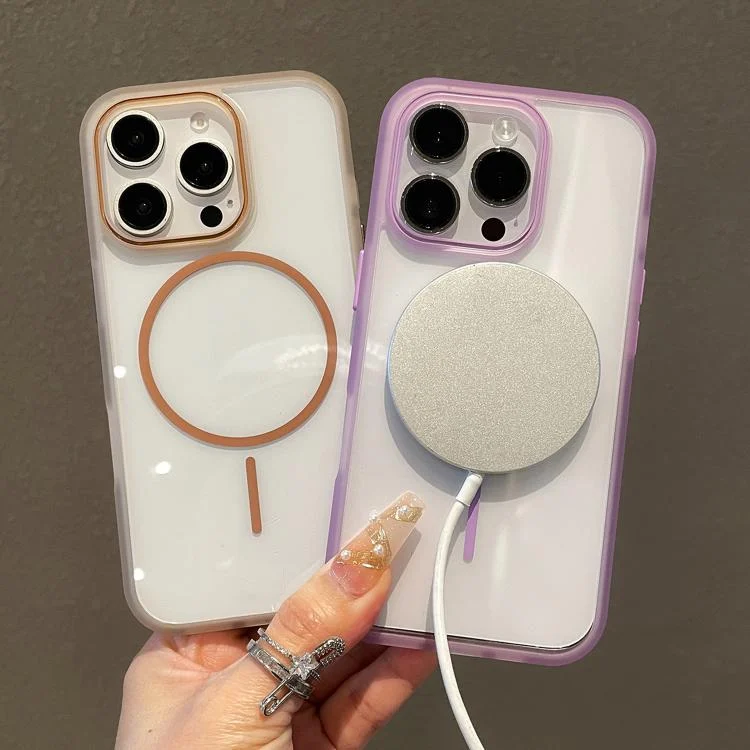 SYA0028496_B3.webp Translucent Armor MagSafe N52 Thin Circle Phone Case, For iPhone 11 Pro Max, For iPhone 11 - Image 4