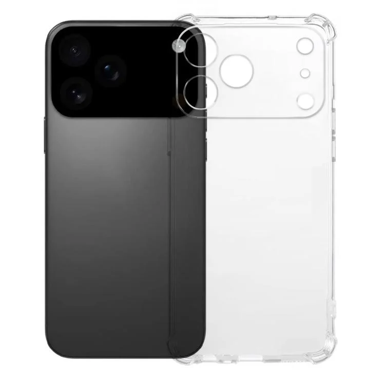 Kalebol 1.5mm Four-Corner Airbags Shockproof Transparency TPU Phone Case, For iPhone 17 Pro Max, For iPhone 17 Pro, For iPhone 17, For iPhone 17 Air, For iPhone 16e, For iPhone 16 Pro Max...