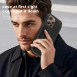 Linton MagSafe Leather Phone Case, For iPhone 12 Pro, For iPhone 11 Pro Max, For iPhone 11 - Image 7