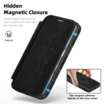 Linton MagSafe Leather Phone Case, For iPhone 14 Plus, For iPhone 14, For iPhone 14 Pro - Image 2