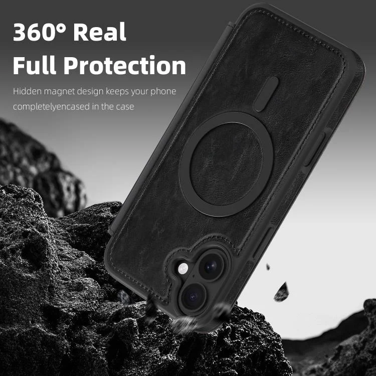 SYA002898616A_3.webp Linton MagSafe Leather Phone Case, For iPhone 14 Plus, For iPhone 14, For iPhone 14 Pro - Image 4