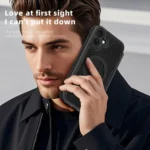 Linton MagSafe Leather Phone Case, For iPhone 14 Plus, For iPhone 14, For iPhone 14 Pro - Image 7