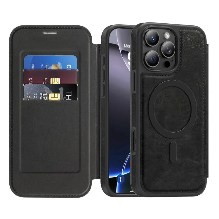 Linton MagSafe Leather Phone Case, For iPhone 14 Pro Max, For iPhone 13 Pro Max, For iPhone 13 Pro