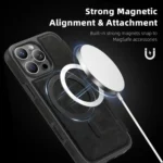 Linton MagSafe Leather Phone Case, For iPhone 15 Pro, For iPhone 15 Plus, For iPhone 15 - Image 6