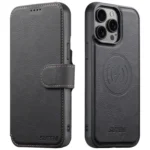 Suteni Q05 2-in-1 Multi-function MagSafe Wallet Litchi Leather Phone Case, For iPhone 14 Pro, For iPhone 14 Pro Max, For iPhone 13 Pro Max, For iPhone 13 Pro, For iPhone 13