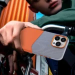 Kalebol Cloth Textue Stitching Card Slot Magnetic Phone Case, For iPhone 13 Pro, For iPhone 13, For iPhone 12 - Image 7