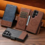 Suteni Q06 2-in-1 Multi-function Detachable Wallet MagSafe Phone Case, For Samsung Galaxy S25 Ultra 5G, For Samsung Galaxy S24 Ultra 5G, For Samsung Galaxy S23 Ultra 5G... - Image 2