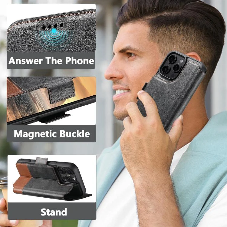 SYA002915001A_3.webp Suteni Q06 2-in-1 Multi-function Detachable Wallet MagSafe Phone Case, For iPhone 16 Pro Max, For iPhone 16 Pro, For iPhone 16 Plus, For iPhone 16, For iPhone 15 Pro Max, For iPhone 15 Pro - Image 6