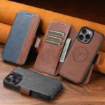 Suteni Q07 2-in-1 Multi-function Detachable Wallet MagSafe Phone Case, For iPhone 13 Pro Max, For iPhone 13 Pro, For iPhone 13, For iPhone 12, For iPhone 12 Pro Max, For iPhone 12 Pro - Image 3